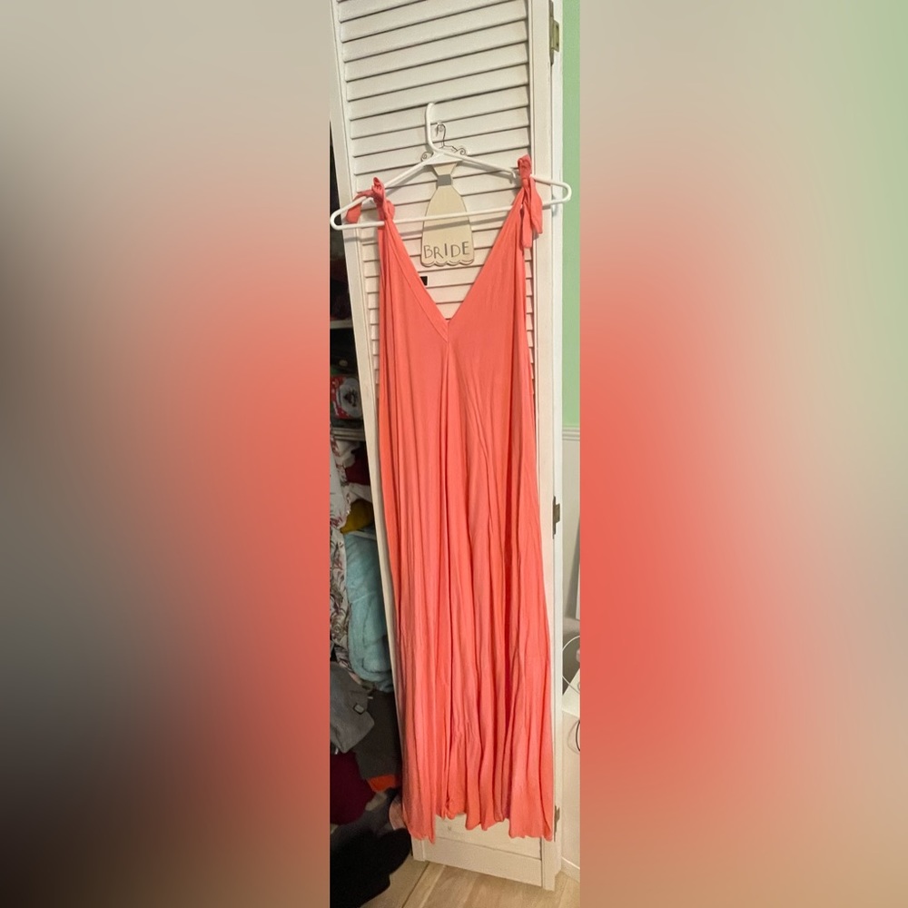 Beautiful Peach Venti6 Maxi Dress